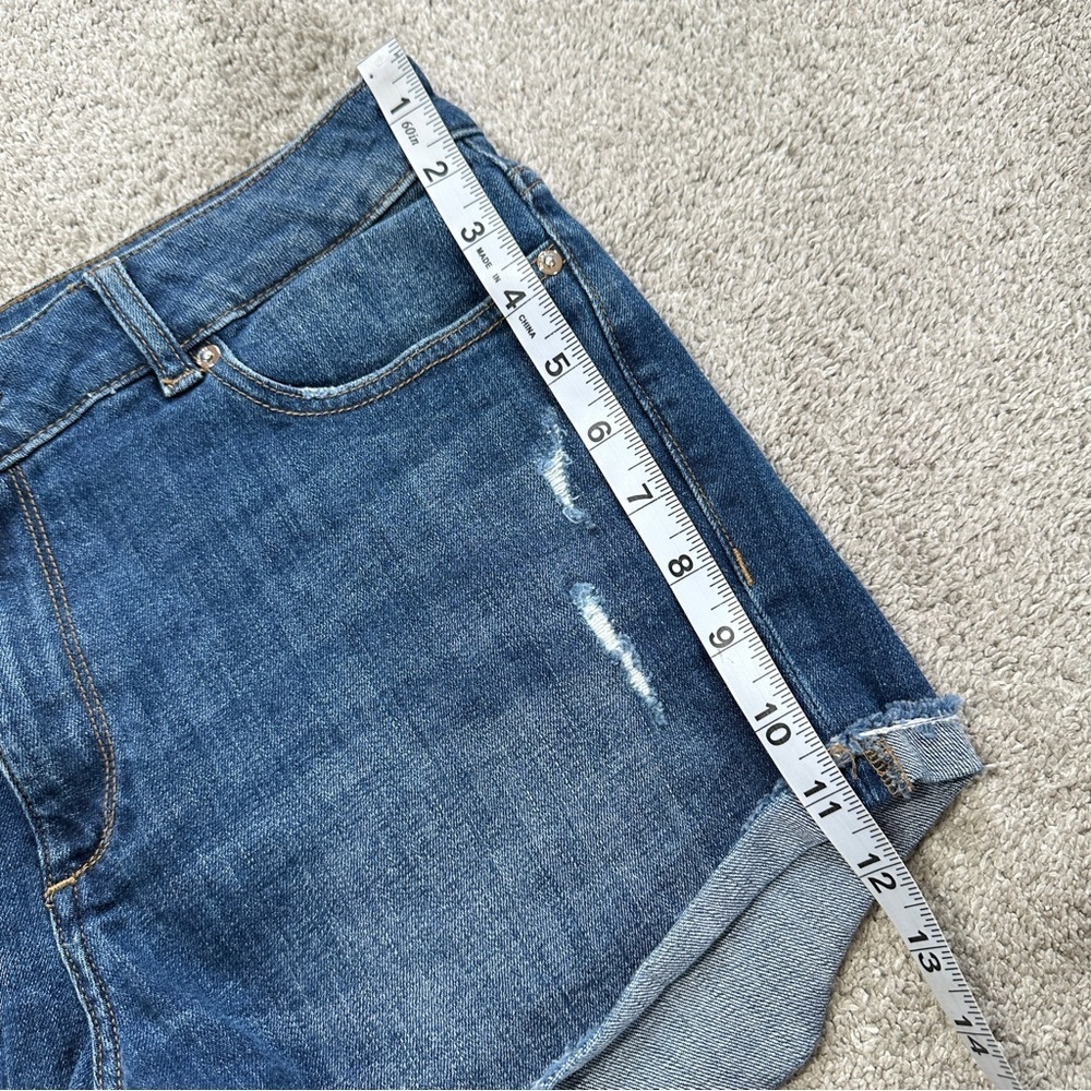 DL1961 Women’s Karlie Boyfriend Denim Shorts 3” Mid Rise in Bluegrass Size 29 - Picture 13 of 15